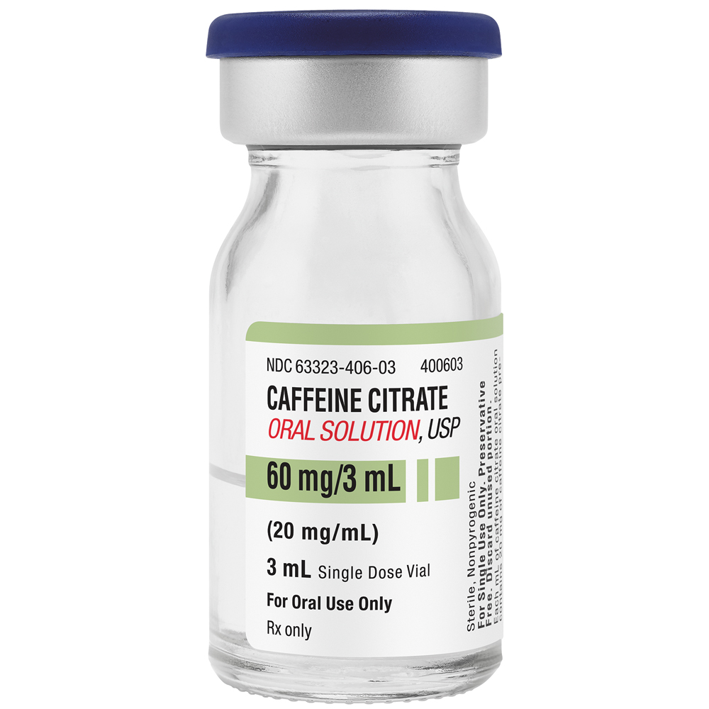 Caffeine Citrate 20Mg/1ML Oral Sol 5 Vials 3 Ml 119912