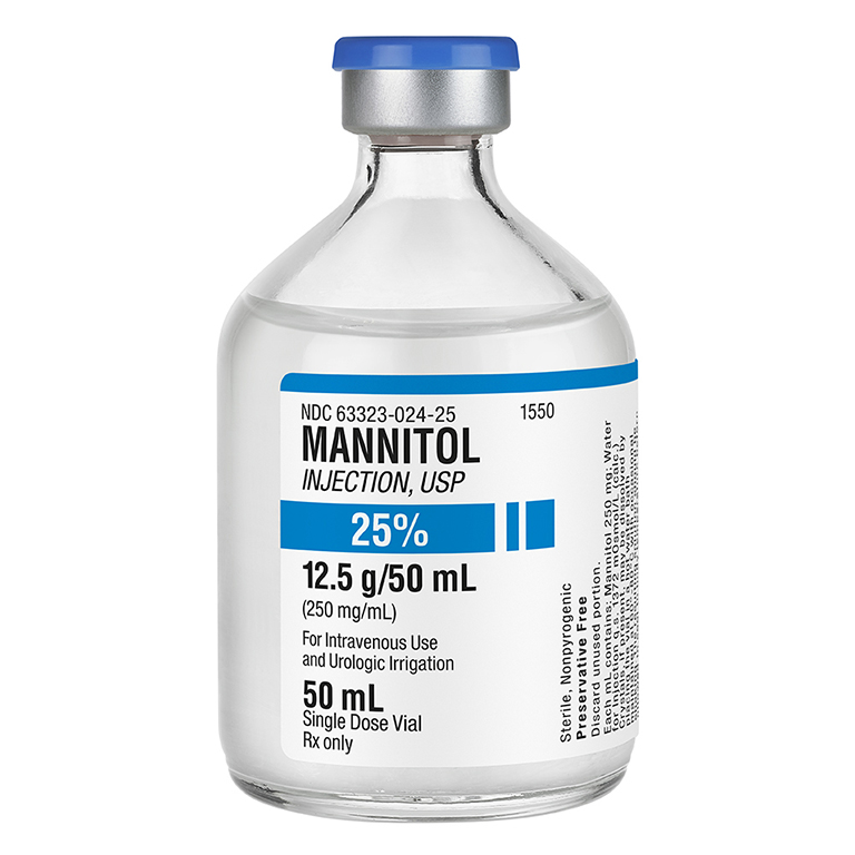 Mannitol 25 25x50Ml Vials 195718