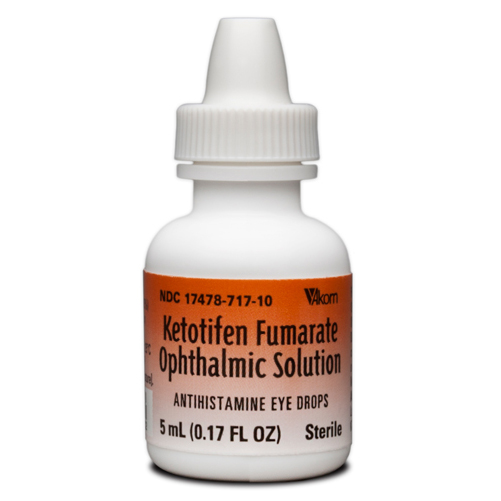 Ketotifen 0.025 Ophthalmic Drops, Sol 5 ML Sol 199254