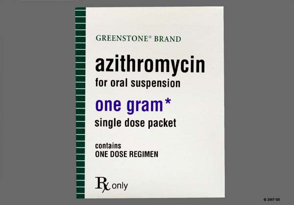 Azithromycin 1g Pwd Oral Susp 3 Packets 1 Ea 109216 4609