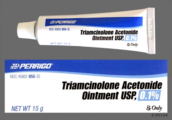 triamcinolone acetonide (aristocort/kenalog) 0.1 top oint