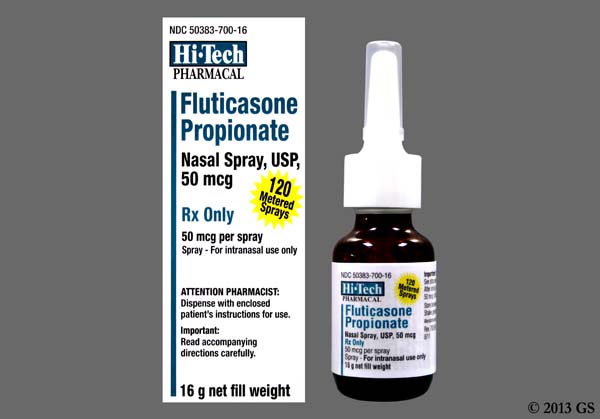 fluticasone propionate nasal spray usp 50 mcg