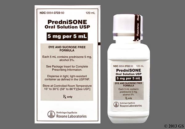Prednisone 5Mg 5ML Oral Sol 120 Ml Sol 173410