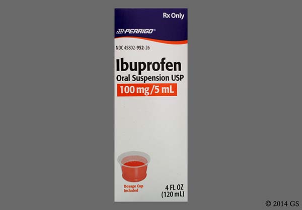 Ibuprofen 100mg5ml Oral Susp 120 Ml Susp 173764