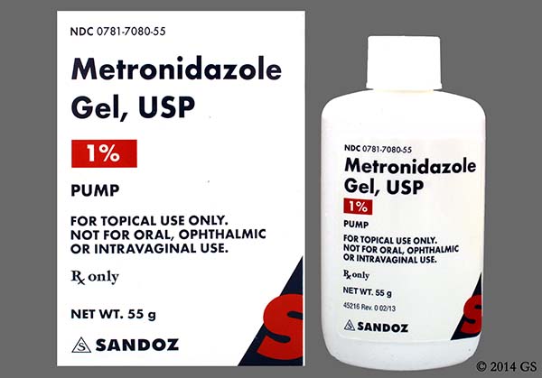 use of metronidazole topical gel