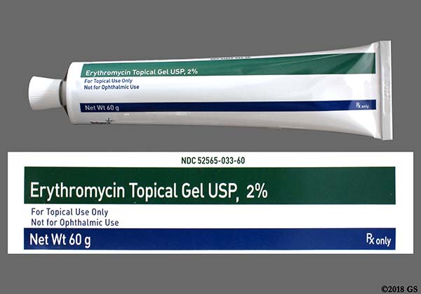 Erythromycin Topical Gel Gms Gel