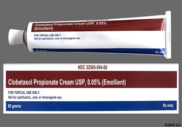 clobetasol emollient 0.05 cream