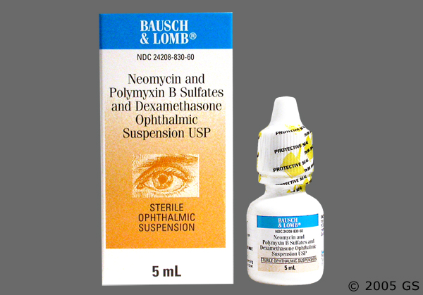 Neomycin Polymyxin B Dexameth Ophth 5Ml Drops - 110419