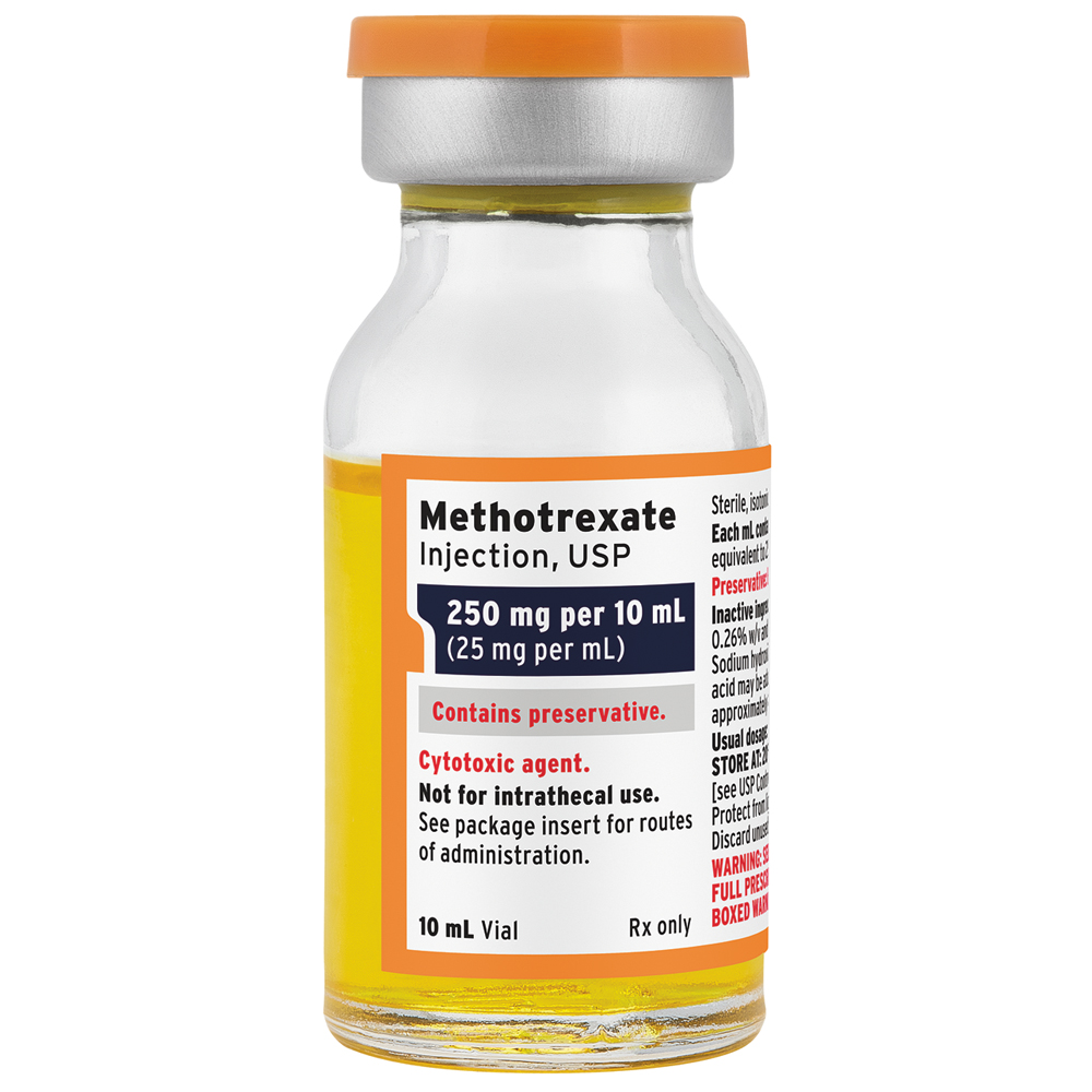 Methotrexate Sod 25Mg/ML 10Ml Vial 117954