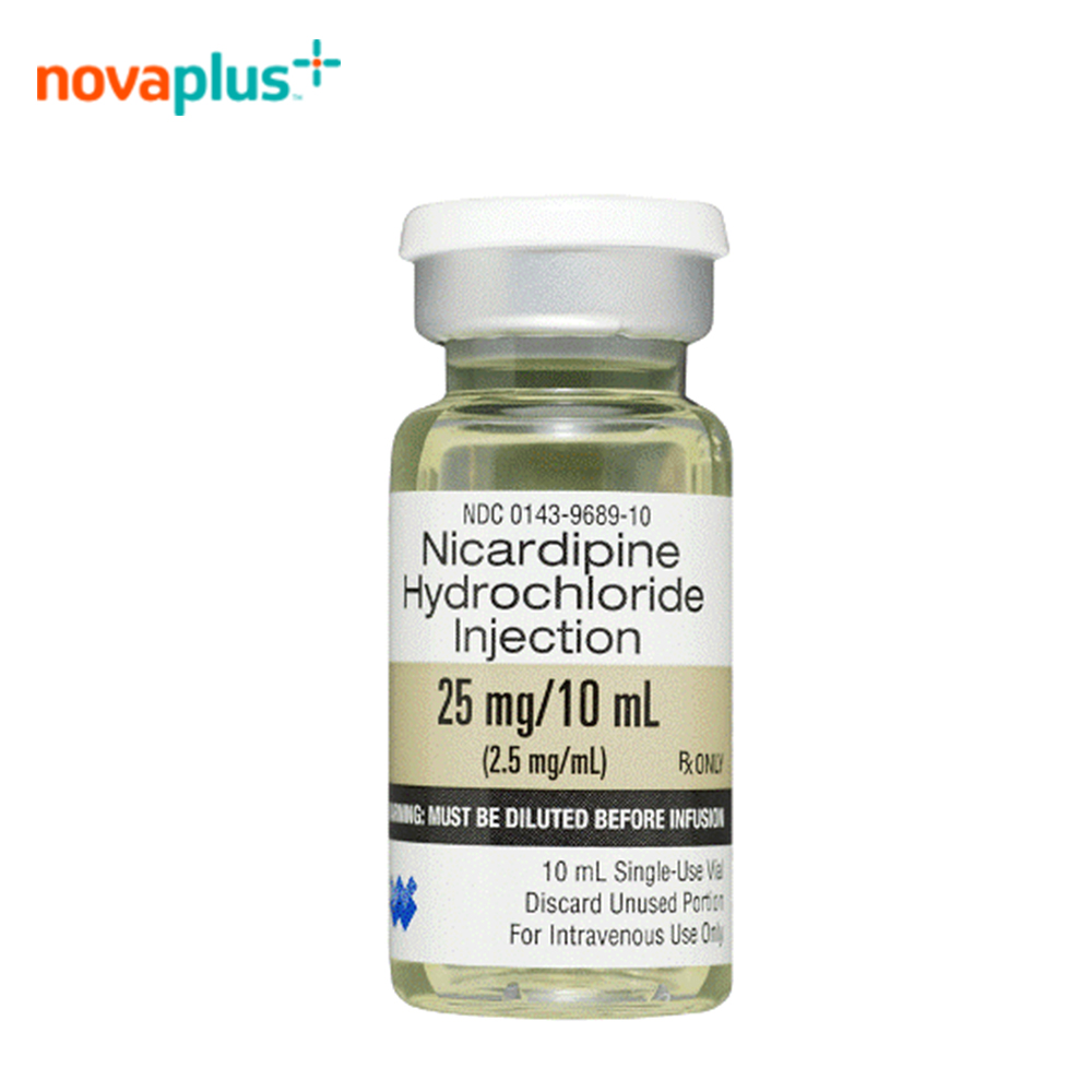 Nicardipine HCL 2.5Mg/Ml 10x10Ml Vials - 169858