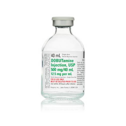 Dobutamine HydroChl 12.5Mg/1ML Sol Inj 10 Vials 40 Ml 178532