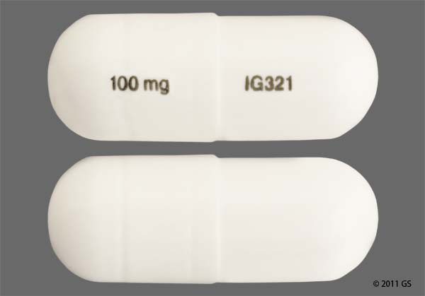 gabapentin 100mg cap gra