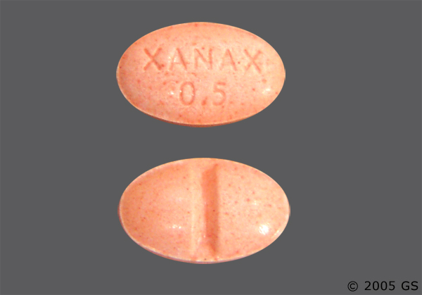 Xanax 0.5Mg Tab 100 Ea Tab (CIV) - 149984