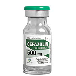 Cefazolin Sod 500Mg Pwd Sol For Inj 25 Vials 1 Ea - 123733