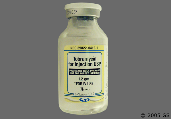 Tobramycin Sulf 1.2G Pwd Sol For Inj 1 Ea Inj Pwd F/Sol - 106999