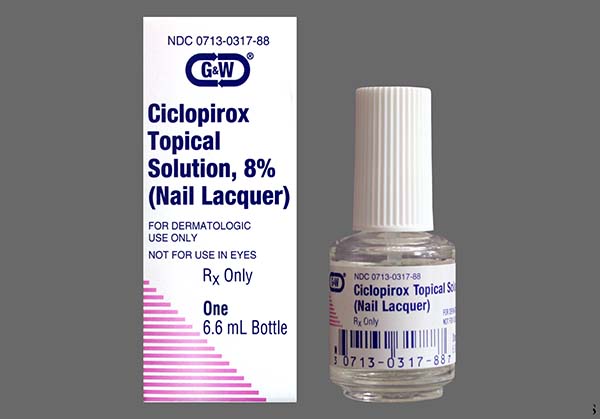 Ciclopirox Olamine 8% Topical Sol 6.6000 ML Sol - 113511