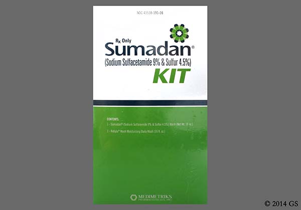 Sumadan 9%-4.5% Topical Wash Kit 454 Gms Sol - 102661