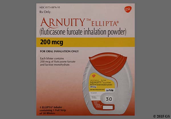 Arnuity Ellipta 200Mcg/Actuation Pwd Inh 1 - 133416