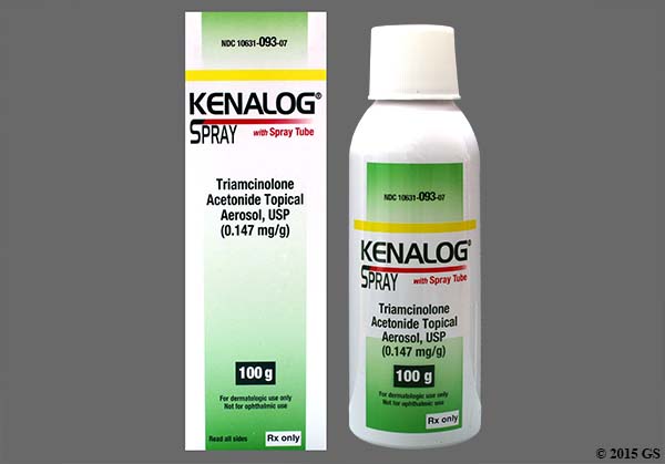 Kenalog 0147mgg Topical Spray 100 Gms Spray 170857