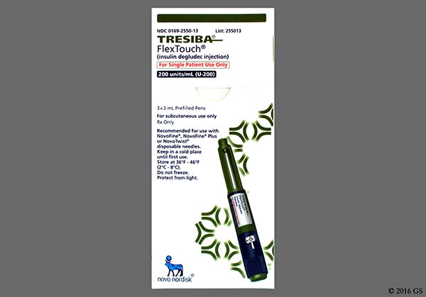 Tresiba Flextouch Pen Prefilled Syr 200Unit/ML Sol - 114183