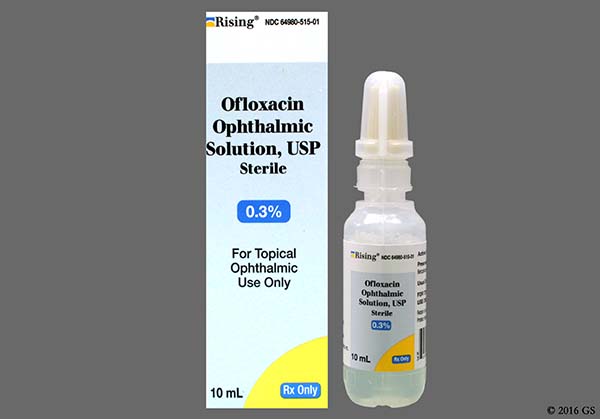 ofloxacin ophthalmic solution 0.3 dosage