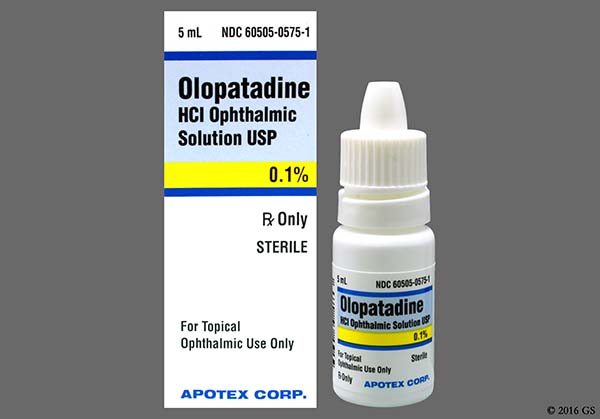 Olopatadine HydroChl 0.1% Ophthalmic Drops, Sol 5 ML Sol - 110500