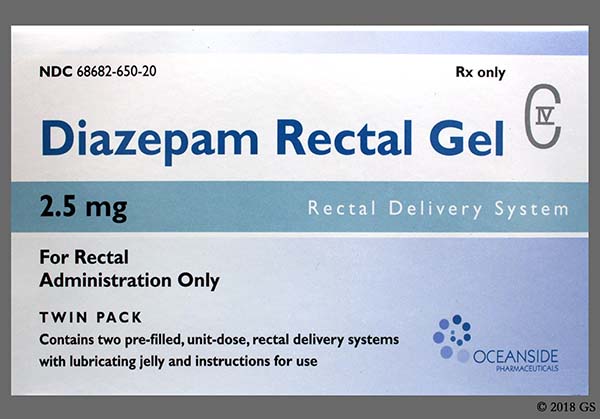 Diazepam Rectal Gel 2.5mg Cost
