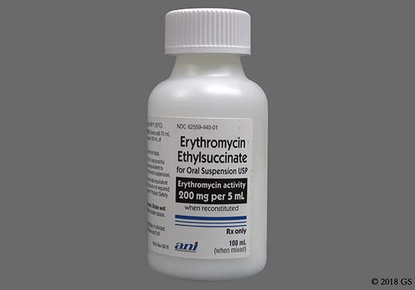 erythromycin eth succ