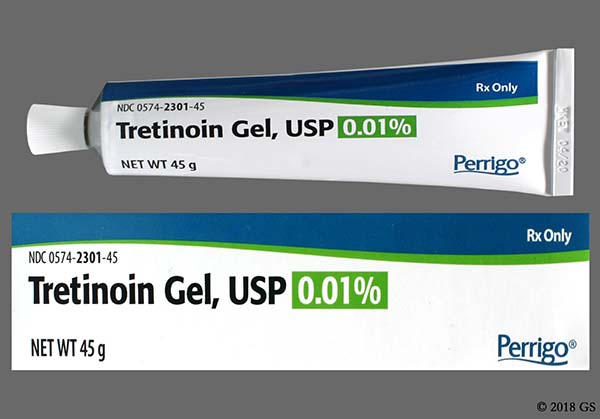 Tretinoin 0.01% Topical Gel 45 Gms Gel - 136620