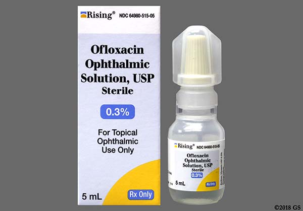 Ofloxacin 0.3% Ophthalmic Drops, Sol 5 ML Sol - 110574