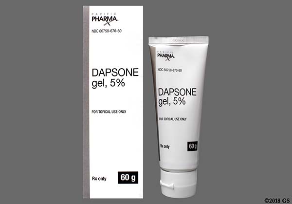 Dapsone 5 Topical Gel 60 Gms Gel 143963