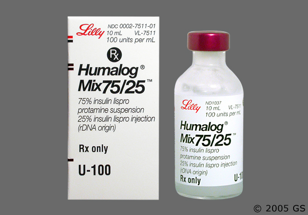 Humalog Mix 75/25 Susp Inj 10 ML Inj Susp - 117524